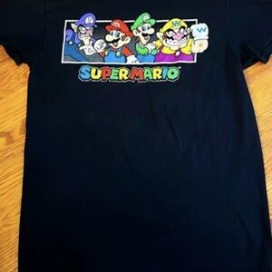 Nintendo Super Mario Black Tee